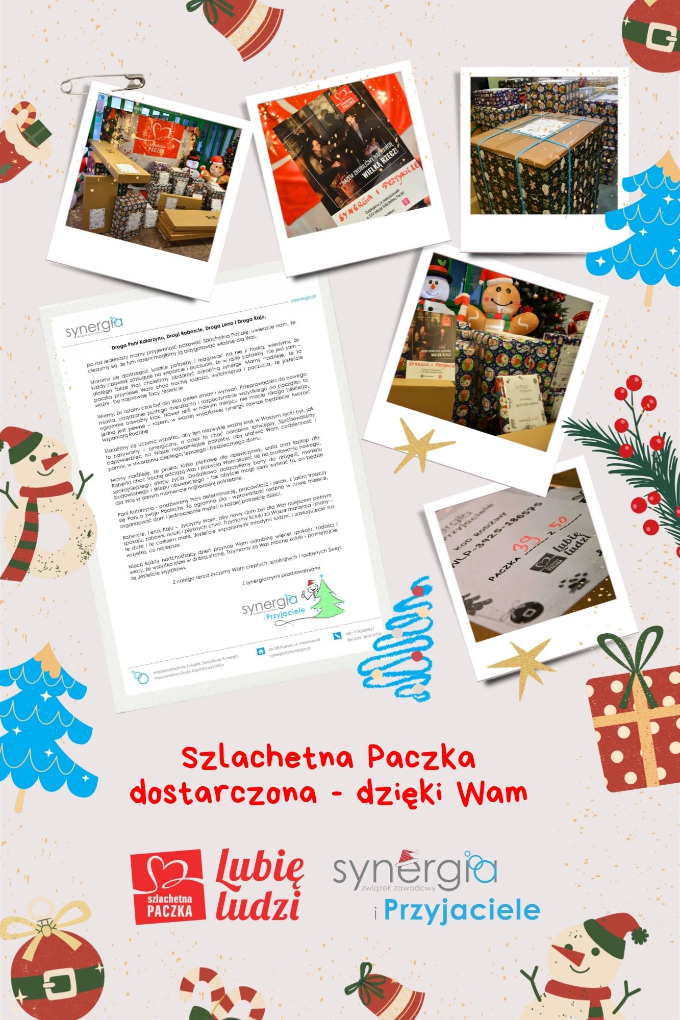 SZLACHETNA PACZKA DOSTARCZONA 2025